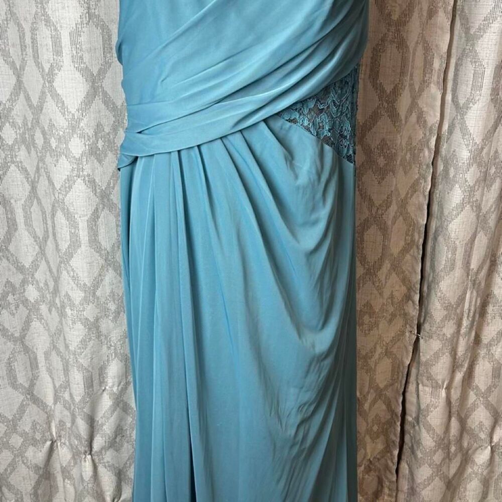 David-s-bridal Women's Blue Dress